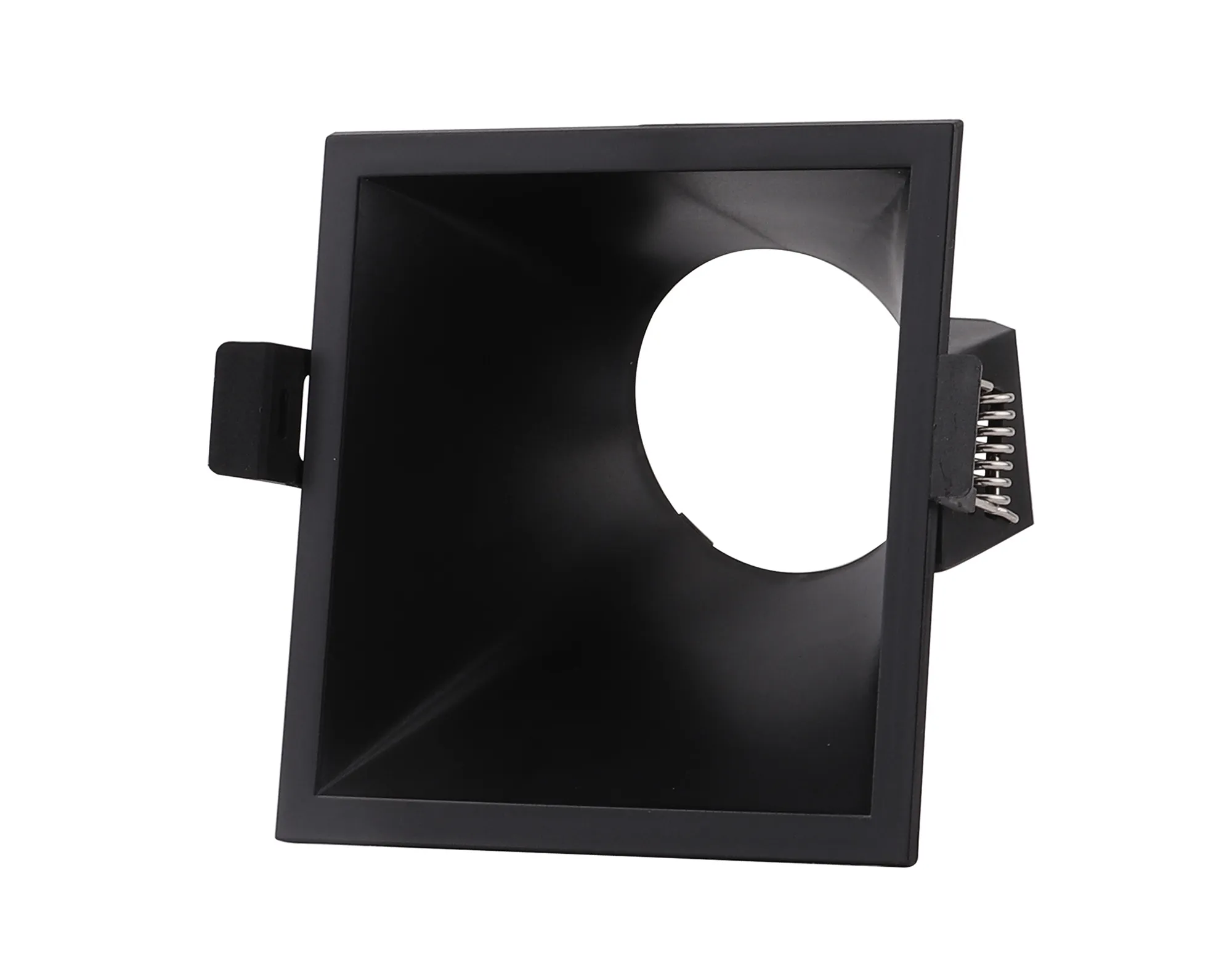 M6846  Lamborjini Square Funnel 45° Spotlight 1 Light Black